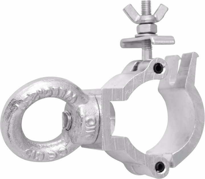 Produktbild Eurolite DEC-30E Klammer mit Öse, silber