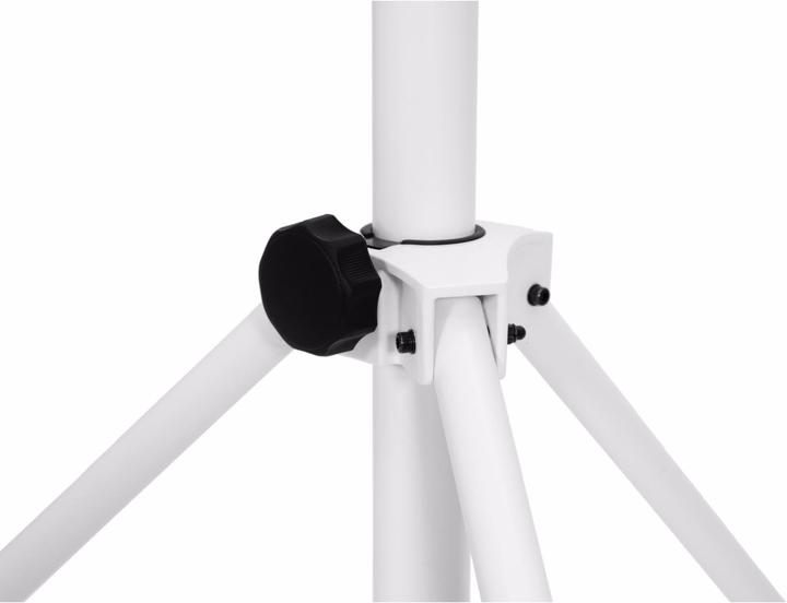 Produktbild Omnitronic BS-2 EU Boxenhochständer weiss (1 Stk., Ständer, Höhenverstellbar)
