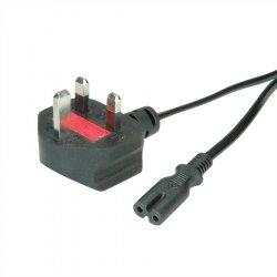 Actual product image Value power cables (1.80 m, BS 1363, IEC 320)