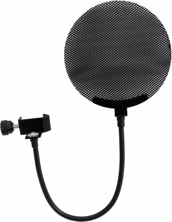 Produktbild Omnitronic Mikrofon-Popfilter, Metall schwarz
