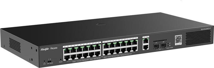 Produktbild Ruijie 28-Port Gigabit Smart POE Switch, 24 PoE/POE+ Gigabit RJ45 Ports with 2 Gigabit RJ45/2 SFP uplink po (28 Ports)