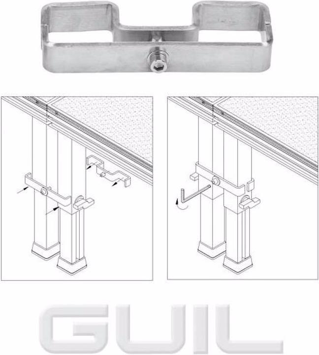 Produktbild Guil TMU-04/440 Verbindungsklammer
