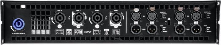 Immagine prodotto Psso QDA-4400 amplificatore di potenza a 4 canali (Fase finale)