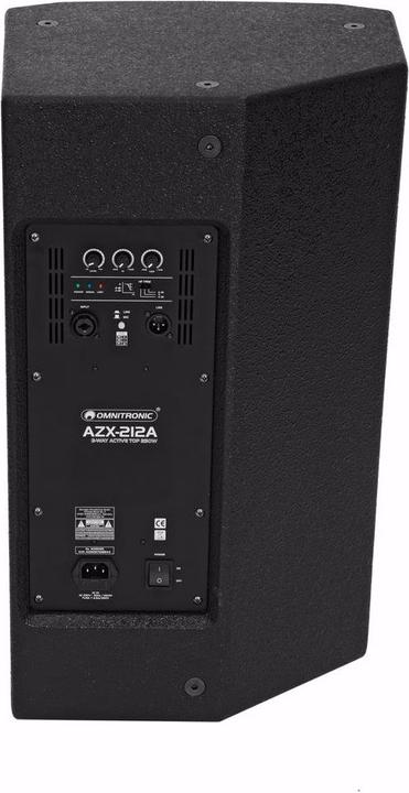 Immagine prodotto Omnitronic AZX-212A 2 vie top active 250W (Attivo)