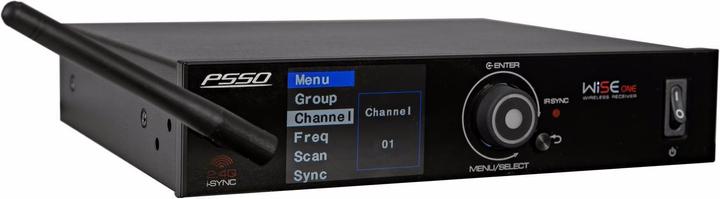 Actual product image Psso WISE ONE 1-channel true diversity receiver 823-832/863-865MHz