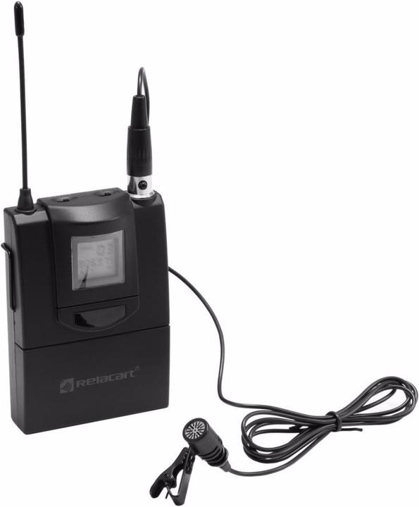 Produktbild Relacart ET-60 Bodypack mit Lavalier-Mikrofon für WAM-402