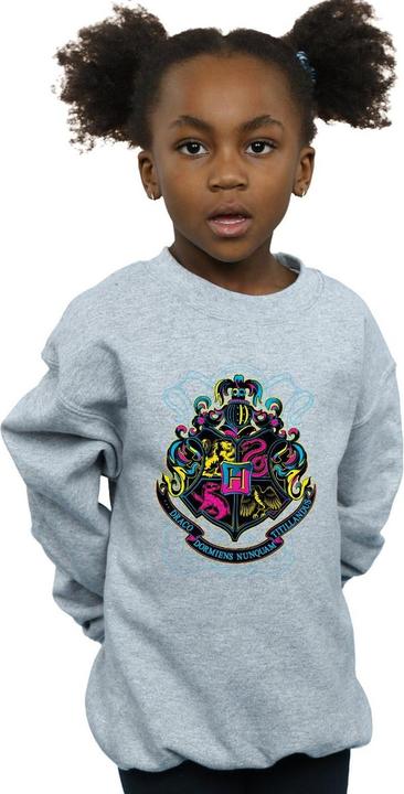 Image du produit - Sweat NEON HOGWARTS CREST - Fille (140, 146)