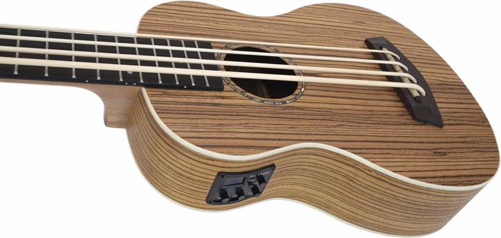Actual product image Dimavery UK-700 Bass Ukulele. Zebra (Bass)