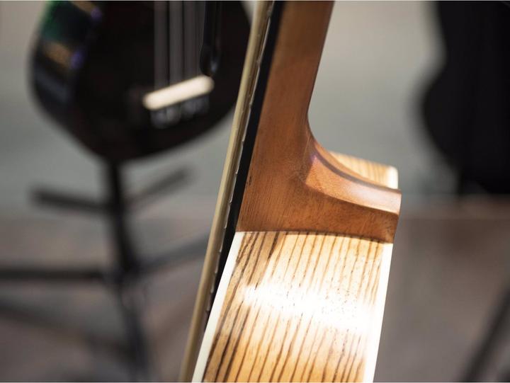 Actual product image Dimavery UK-400 Ukulele Soprano "Zebrawood (Soprano, Soprano)