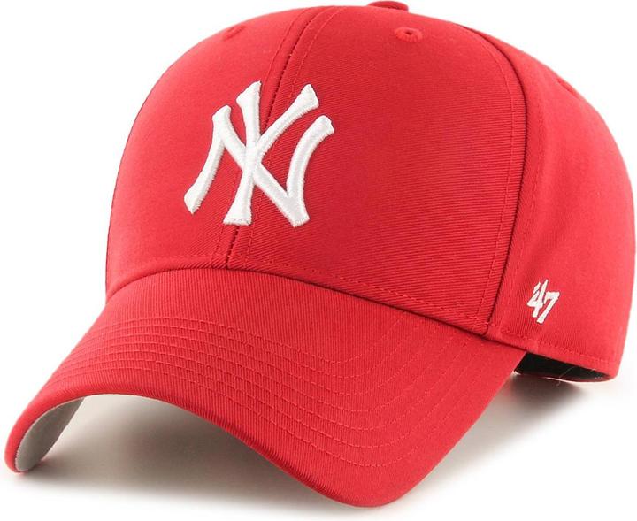 47 Brand Snapback Kinder Cap BASIC New York Yankees rot (53, 55, 56, 52 C, 54 C)