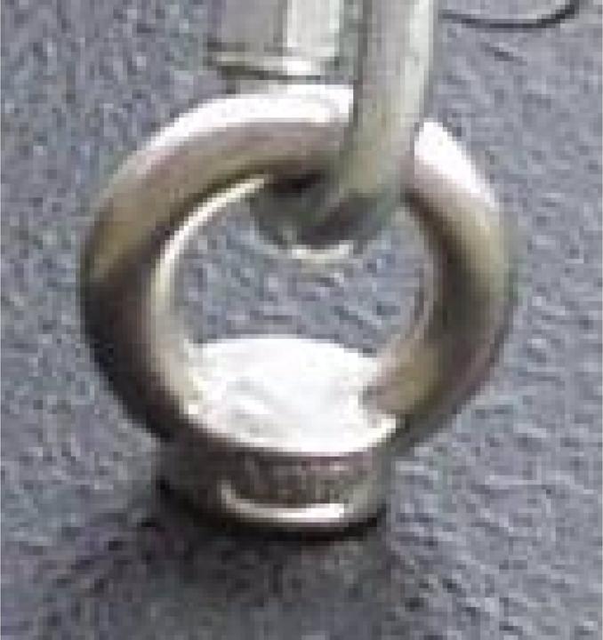 Actual product image Accessory Eyebolt M10/50mm, stainless steel