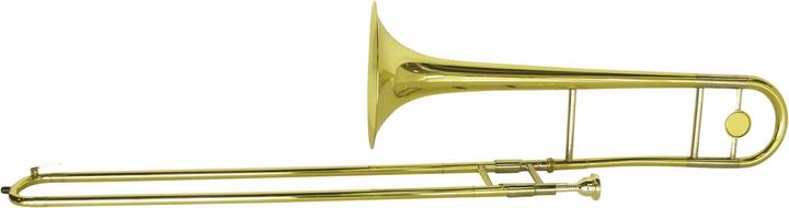 Actual product image Dimavery TT-300 Bb tenor trombone, gold (Trombone, B flat major)
