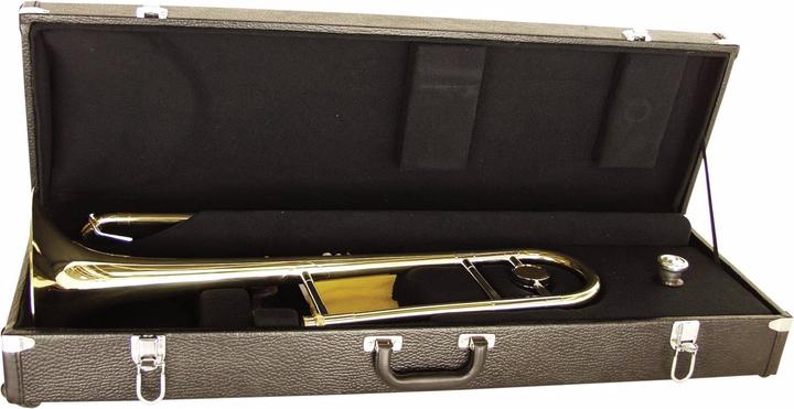Actual product image Dimavery TT-300 Bb tenor trombone, gold (Trombone, B flat major)