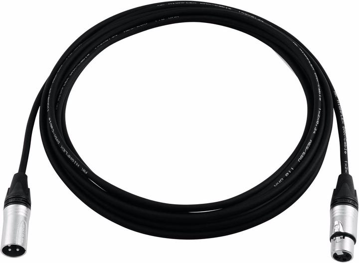 Actual product image Psso DMX cable XLR 3pin 20m sw Neutrik (20 m, XLR)