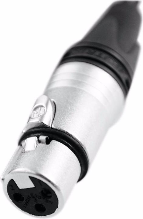 Actual product image Psso DMX cable XLR 3pin 20m sw Neutrik (20 m, XLR)