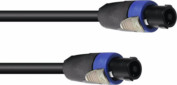 Produktbild Psso Lautsprecherkabel Speakon 4x2,5 15m sw (15 m, 2.50 mm²)
