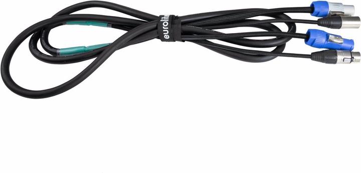 Actual product image Eurolite Combo cable DMX P-Con/3 Pin XLR 3m (3 m)