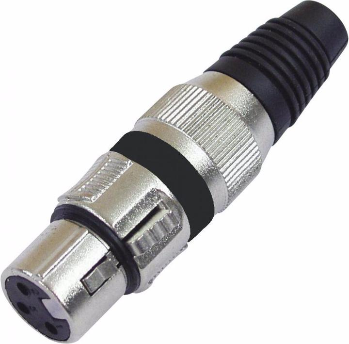 Omnitronic Presa XLR 3pin sw 10x