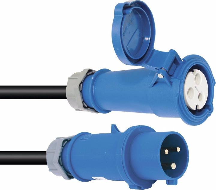Produktbild Psso CEE Verlängerung 32A 3x6 5m blau (5 m)