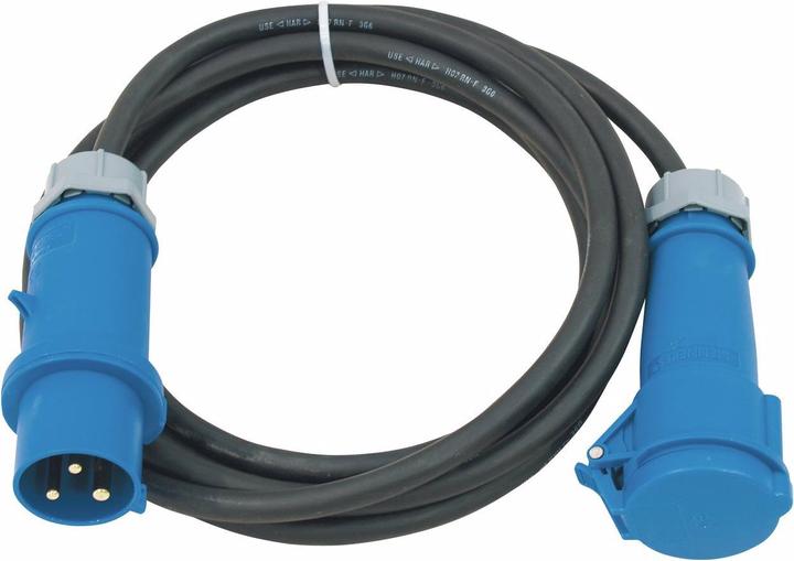 Produktbild Psso CEE Verlängerung 32A 3x6 5m blau (5 m)