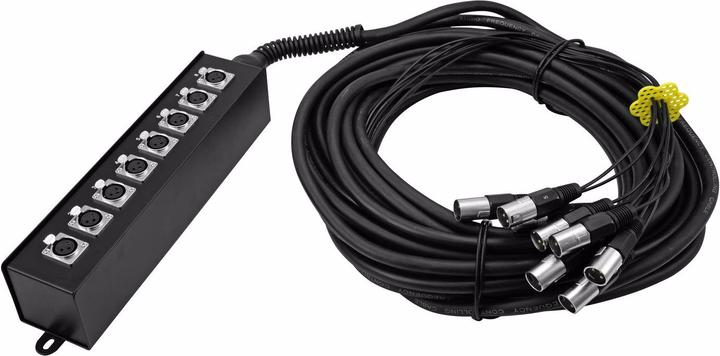 Produktbild Omnitronic Multicore Stagebox MUS-820 8IN 20m (20 m, Multicore)