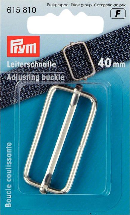 Immagine prodotto Prym Fibbia a scaletta, colore argento 40 mm