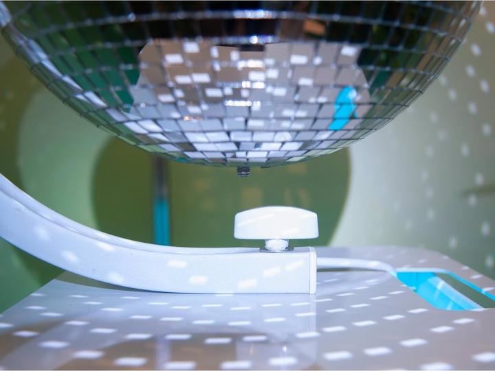Image du produit Eurolite Support de trépied avec moteur pour sphères miroirs jusqu'à 50cm ws + maillon rapide (50 cm)