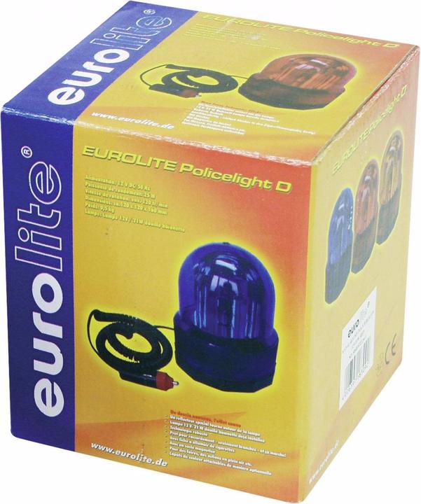 Produktbild Eurolite Polizeilicht COL-1221 blau 12V/21W
