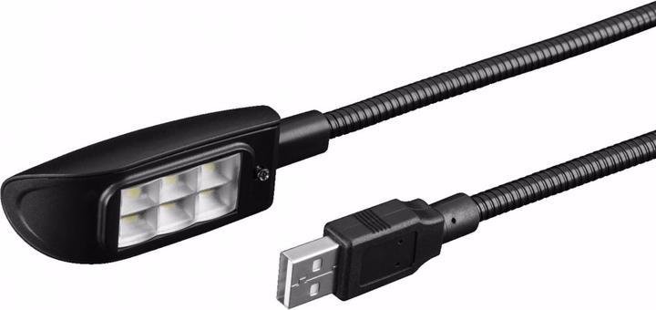 Produktbild Monacor Schwanenhalslampe