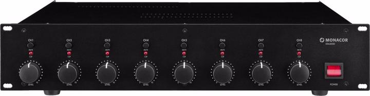 Monacor Amplifier, 8 channel, max. 300W (Amplifier)