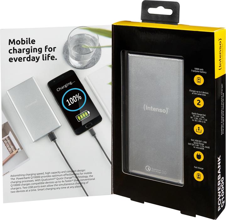 Immagine prodotto Intenso power bank (10000 mAh, 5 W, 37 Wh)
