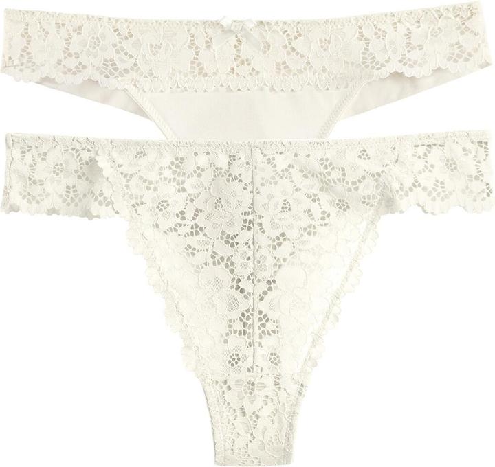 Image du produit La Redoute Collections Lot de 2 tangas Girofle (36, lot de 2)