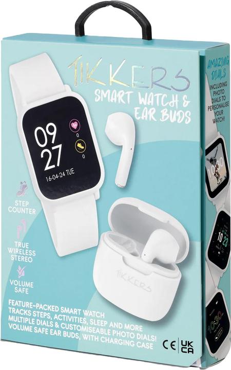 Actual product image Tikkers Series 10 Smart Watch and Earbud Set