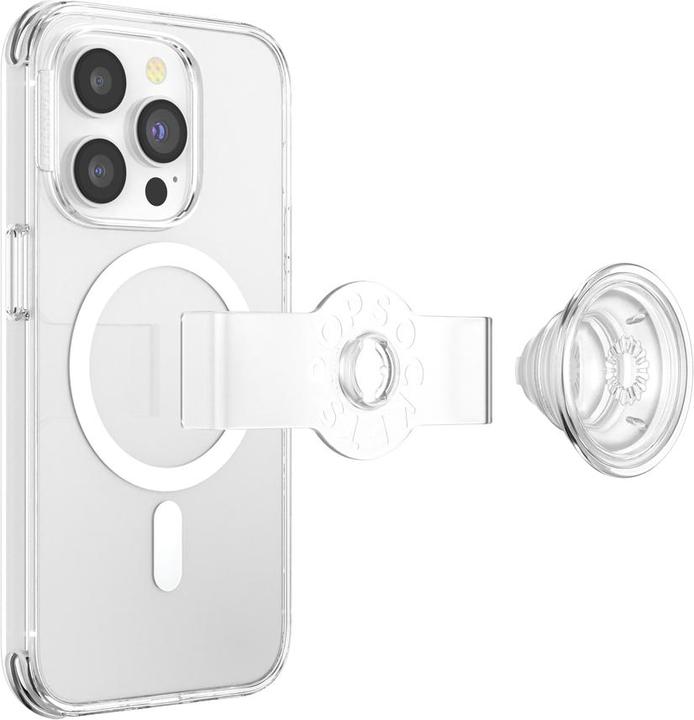 Actual product image PopSockets Backcover with Solid Clear (Apple iPhone 14 Pro)