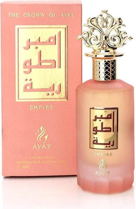 Ayat The Crown Of 100ml Dubai EDP Perfume for Men and Women - Oriental Oud with Vanilla, Lemon, Leat (Eau de Parfum, 100 ml)