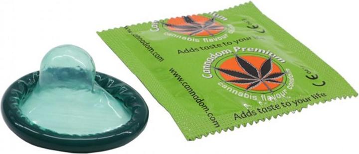 Produktbild Kulu Cannadom - Kondome mit Cannabisgeschmack (1 Stk.)