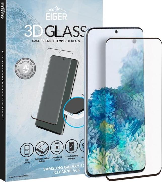 Immagine prodotto Eiger Mountain Glass Clear Edge (1 Pezzo/i, Samsung Galaxy S20+)