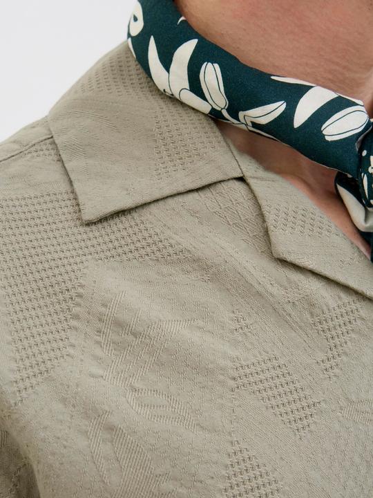 Produktbild Jack & Jones Jprbluluke Jacquard Resort S/S Shirt Ln (XL)