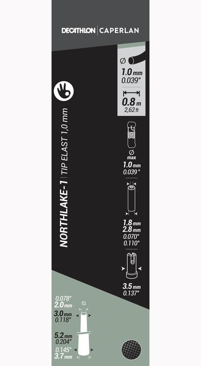 Produktbild Caperlan NORTHLAKE-1 (Teleskoprute, 80 cm)