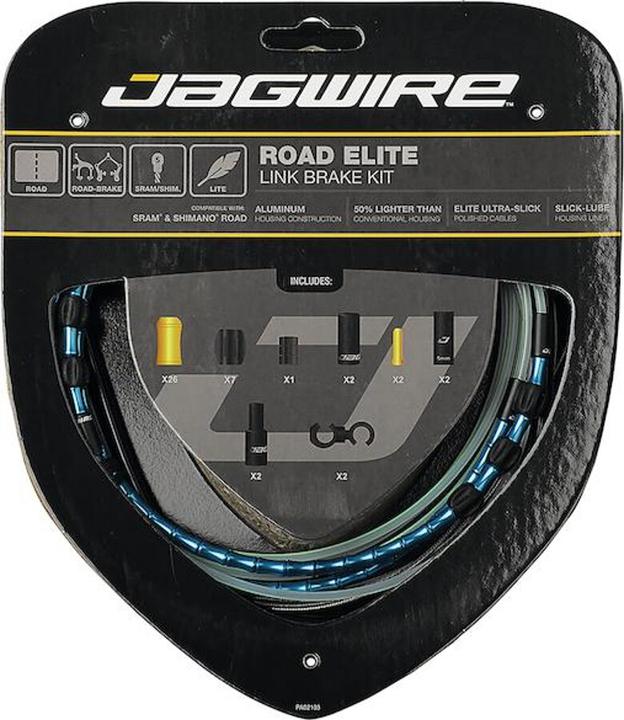 Actual product image Jagwire Road Elite Link (Rear brake, Brake kit)