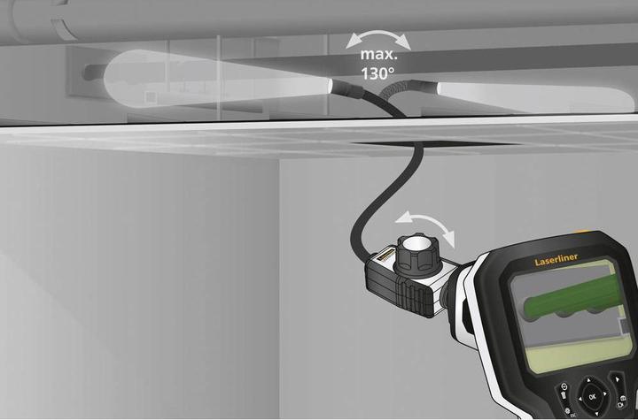 Immagine prodotto Laserliner Telecamera endoscopica ArcView Camera Ø 9 mm, 1 m