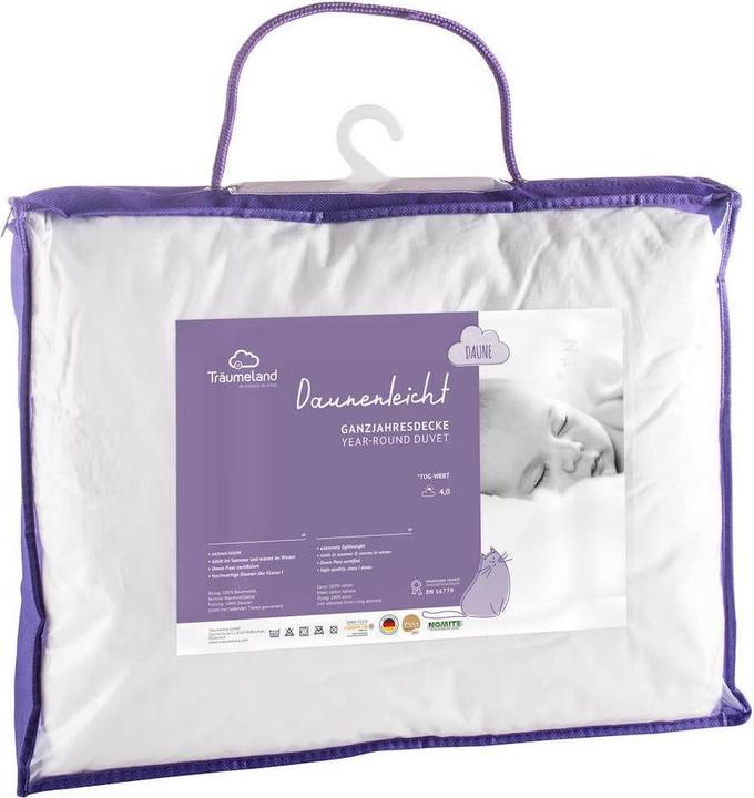 Image du produit Träumeland Duvet léger en duvet (100 x 135 cm)