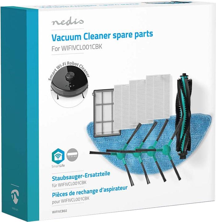 Actual product image Nedis WIFIVCB02 Vacuum Cleaner Spare Part, Plastic