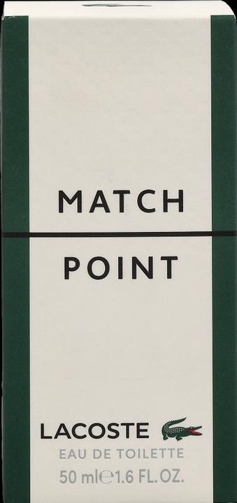 Actual product image Lacoste match point (Eau de toilette, 50 ml)