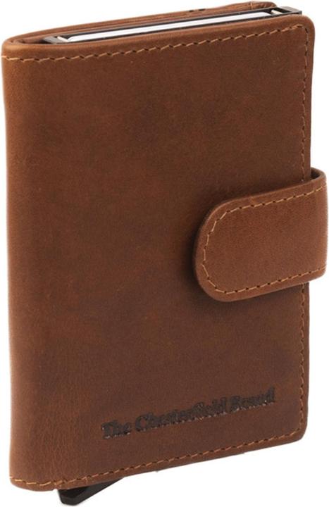 The Chesterfield Brand Loughton -korttikotelo, konjakki