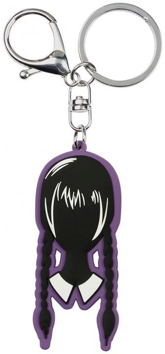 Karactermania MERCREDI - Mercredi Head - Porte-clés en Caoutchou