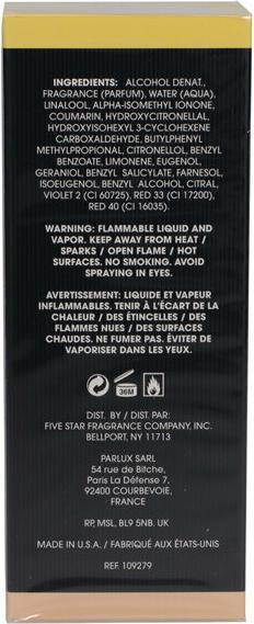 Valeurs nutritives et ingrédients Vicky Tiel Sirène (Eau de parfum, 100 ml)