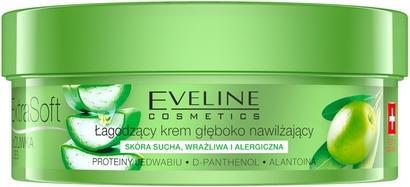 Eveline Extra Soft Body Crem Soothing Deep Moisturizer For Face & Body Bio Olive & Aloe 175Ml (Körpercreme, 175 ml)