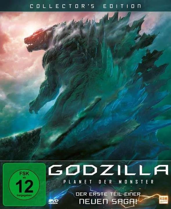 Actual product image Godzilla: Planet of the Monsters - Collector's Edition (DVD) (DVD, 2021, German, Japanese)
