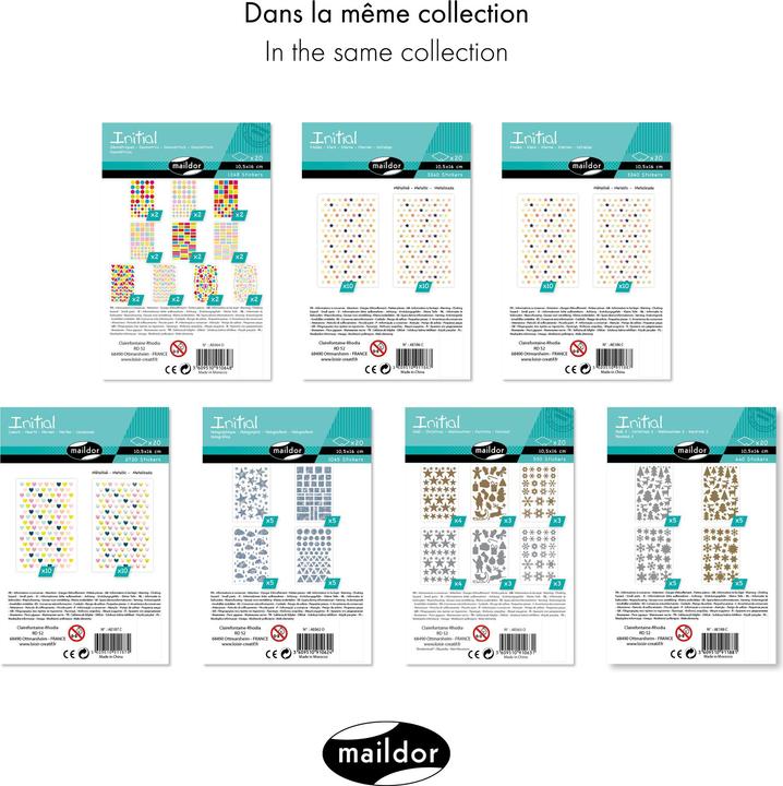 Actual product image Maildor Sticker, Initial